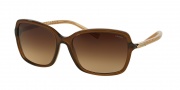Coach HC8152 Sunglasses L136 Sunglasses - 532813 Brown Glitter/Crystal lt Brown / Brown Gradient
