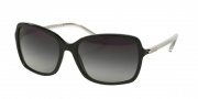 Coach HC8152F Sunglasses Sunglasses - 532711 Black Glitter/Crystal / Light Grey Gradient