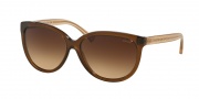 Coach HC8153 Sunglasses L135 Sunglasses - 532813 Brown Glitter/Crystal lt Brown / Brown Gradient