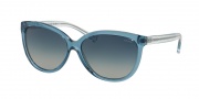 Coach HC8153 Sunglasses L135 Sunglasses - 53304L Blue Glitter/Crystal lt Blue / Blue Gradient