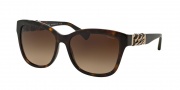 Coach HC8156QF Sunglasses Sunglasses - 512013 Dark Tortoise / Brown Gradient