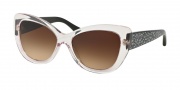 Coach HC8143B Sunglasses Sunglasses - 531513 Pink/Black / Brown Gradient