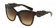 Dolce & Gabbana DG4264 Sunglasses Sunglasses - 502/13 Dark Havana / Brown Gradient