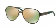 Tory Burch TY6044 Sunglasses Sunglasses - 3118R5 Matte Pewter / Rose Gold Flash
