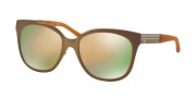 Tory Burch TY6045 Sunglasses Sunglasses - 3124R5 Satin Gold / Rose Gold Flash