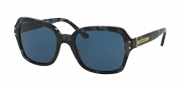 Tory Burch TY7082 Sunglasses Sunglasses - 148380 Navy Tweed / Dark Blue Solid
