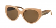Tory Burch TY7083 Sunglasses Sunglasses - 148773 Blush / Medium Horn / Brown Solid