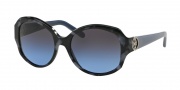 Tory Burch TY7085 Sunglasses Sunglasses - 147579 Navy Tweed / Blue / Plum Purple Gradient