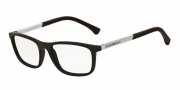 Emporio Armani EA3069 Eyeglasses Eyeglasses - 5064 Brown Rubber