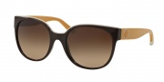 Tory Burch TY9042 Sunglasses Sunglasses - 149113 Espresso/Goldenrod / Dark Brown Gradient