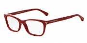 Emporio Armani EA3073 Eyeglasses Eyeglasses - 5456 Red