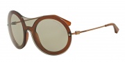Emporio Armani EA4055 Sunglasses Sunglasses - 542773 Opal Cognac / Brown