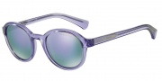 Emporio Armani EA4054 Sunglasses Sunglasses - 53764V Transparent Violet / Grey Mirror Violet