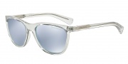 Emporio Armani EA4053 Sunglasses Sunglasses - 53716J Transparent / Blue Mirror White