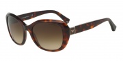 Emporio Armani EA4052 Sunglasses Sunglasses - 539513 Red Havana / Brown Gradient