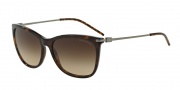 Emporio Armani EA4051F Sunglasses Sunglasses - 502613 Havana / Brown Gradient