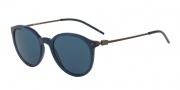 Emporio Armani EA4050F Sunglasses Sunglasses - 538380 Opal Marine Blue / Blue