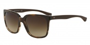 Emporio Armani EA4049 Sunglasses Sunglasses - 538613 Striped Brown / Brown Gradient