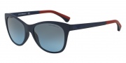 Emporio Armani EA4046 Sunglasses Sunglasses - 51228F Matte Blue / Blue Gradient