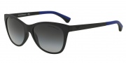 Emporio Armani EA4046 Sunglasses Sunglasses - 53238G Matte Black / Grey Gradient