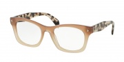 Prada PR 11SV Eyeglasses Eyeglasses - UBI1O1 Brown Gradient