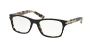 Prada PR 16SV Eyeglasses Eyeglasses - ROK1O1 Top Black/White Havana