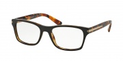 Prada PR 16SV Eyeglasses Eyeglasses - UBS1O1 Top Brown/Havana
