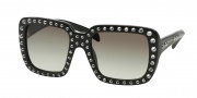 Prada PR 30QS Sunglasses Sunglasses - 1AB0A7 Black / Grey Gradient