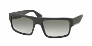 Prada PR 04RS Sunglasses Sunglasses - TKM0A7 Matte Grey / Grey Gradient