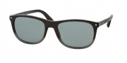 Prada PR 01RS Sunglasses Sunglasses - TKT3C2 Dark Havana Grad Opal Grey / Dark Grey