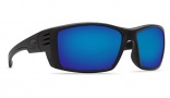 Costa Del Mar Cortez Blackout Sunglasses Sunglasses - Blue Mirror 580G
