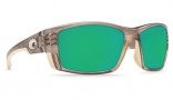 Costa Del Mar Cortez Crystal Bronze Sunglasses Sunglasses - Green Mirror 580G