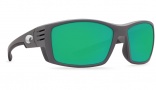 Costa Del Mar Cortez Matte Gray Sunglasses Sunglasses - Green Mirror 580G