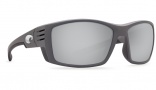 Costa Del Mar Cortez Matte Gray Sunglasses Sunglasses - Silver Mirror 580G