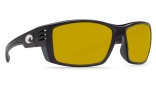 Costa Del Mar Cortez Shiny Black Sunglasses Sunglasses - Sunrise 580P