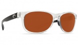 Costa Del Mar Prop Sunglasses - Black Pearl Frame Sunglasses - Copper 580G