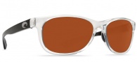 Costa Del Mar Prop Sunglasses - Black Pearl Frame Sunglasses - Copper 580P