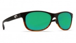 Costa Del Mar Prop Sunglasses - Coconut Fade Frame Sunglasses - Green Mirror 580G