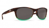 Costa Del Mar Prop Sunglasses - Matte Tortuga Fade Frame Sunglasses - Gray 580G