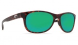 Costa Del Mar Prop - Tortoise Frame Sunglasses - Green Mirror 580G