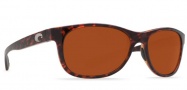 Costa Del Mar Prop - Tortoise Frame Sunglasses - Copper 580P