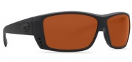 Costa Del Mar Cat Cay Sunglasses - Blackout Frame Sunglasses - Copper 580P