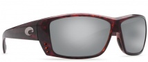 Costa Del Mar Cat Cay Sunglasses - Tortoise Frame Sunglasses - Silver Mirror 580G