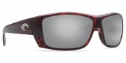 Costa Del Mar Cat Cay Sunglasses - Tortoise Frame Sunglasses - Silver Mirror 580P