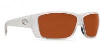 Costa Del Mar Cat Cay Sunglasses - Matte Crystal Frame Sunglasses - Copper 580G