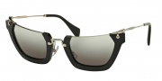 Miu Miu 12QS Sunglasses Sunglasses - 1AB4N2 Black / Grey Gradient