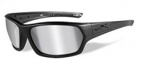 Wiley X WX Legend Sunglasses Sunglasses - Matte Black / Grey Silver Flash