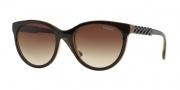 Vogue VO2915S Sunglasses Sunglasses - 225913 Top Brown/Glitter Brown / Brown Gradient