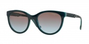 Vogue VO2915S Sunglasses Sunglasses - 226048 Petroleum Green/Glitter Green / Azure Grad Pink Grad Browm