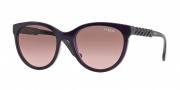 Vogue VO2915S Sunglasses Sunglasses - 22618H Top Violet/Glietter Violet / Violet Gradient